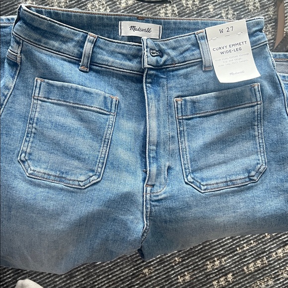 Madewell Denim - 💙 NWT Madwell Curvy Emmett Wide-Leg Jean